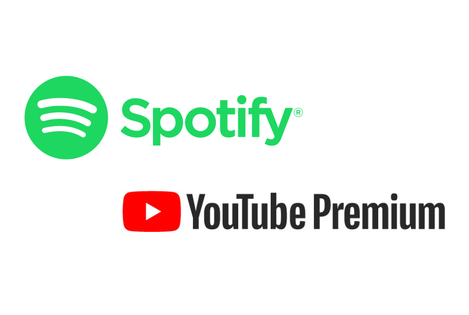 Spotify学生プラン　YouTubePremium学生プラン　比較